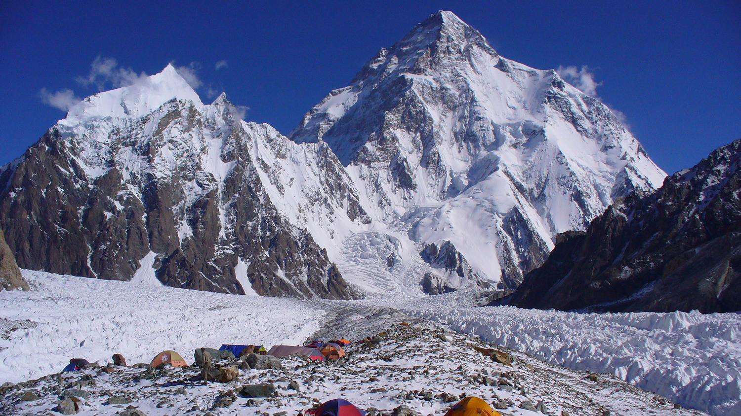 Julian at Concordia K2 Base Camp